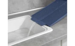 Wenko Linea Abtropfmatte 40 X 30 X 3 Cm Grau -Camping im Freien 459750 3155532