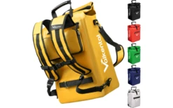Valkental ValkOne 3-in-1 Fahrradtasche 25 Liter Gelb -Camping im Freien 648828 4903235