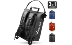 Valkental ValkOne 3-in-1 Fahrradtasche 25 Liter Gelb -Camping im Freien 664155 4903247