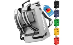 Valkental ValkOne 3-in-1 Fahrradtasche 25 Liter Gelb -Camping im Freien 666834 4903253