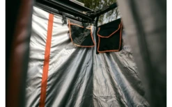 Vickywood Duschzelt Mit Regenhaube 100 Cm Schwarz -Camping im Freien 696236 4715333