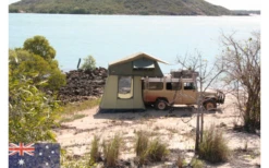 Gordigear Dachzelt 180 Plus Für 4 Personen Mit Vorzelt 180 X 320 Cm Grün -Camping im Freien 737414 4968809